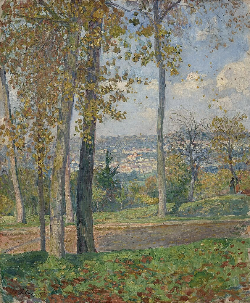 Vista del parco Saint - Cloud